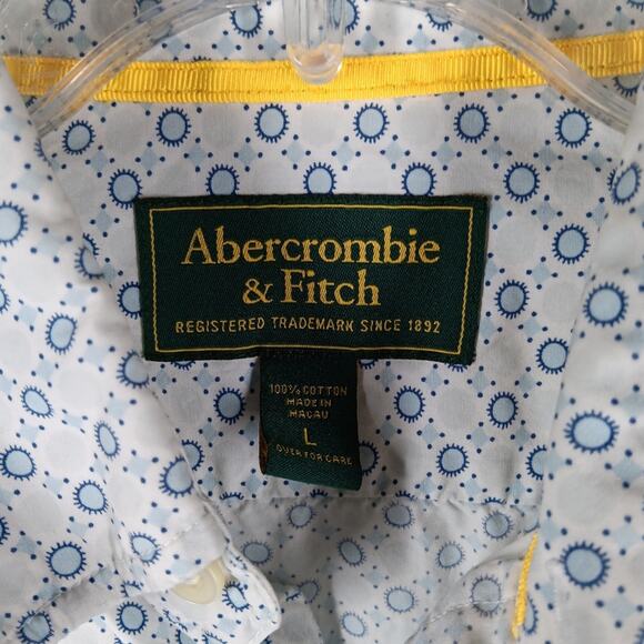 Abercrombie & Fitch Button Down Shirt size Large - Picture 4 of 6